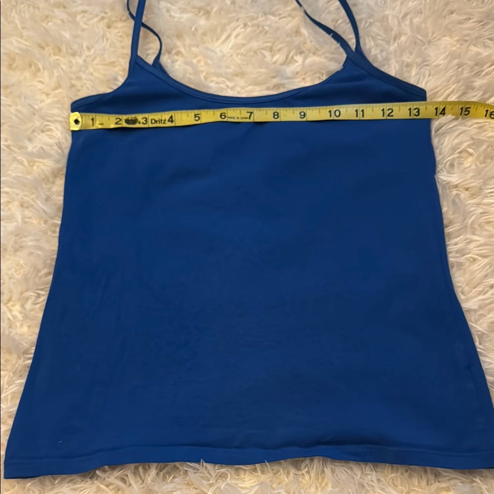 Old Navy Blue Fitted Sleeveless Camisole